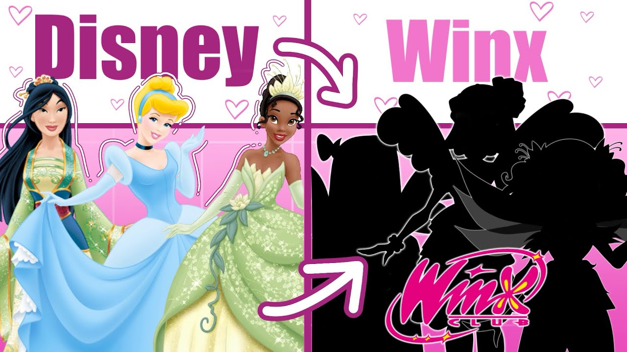 Принцессы Диснея в образах фей Винкс! ✨
