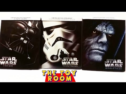 洋画・外国映画 Star wars Saga Steel book set Blue ray star-wars-collection-blu-ray-