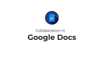 Collaboration in Google Docs