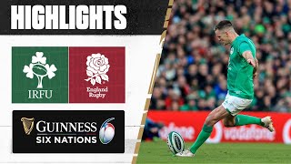 HIGHLIGHTS | Ireland v England | 2023 Guinness Six Nations