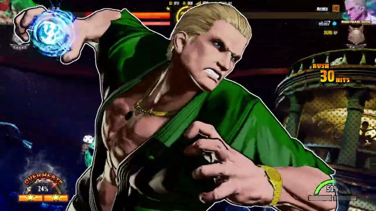 餓狼伝説CotW 2026年2月28日 ギースランクマッチ 対牙刀戦