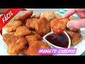 NUGGETS DE POLLO CASEROS, ECONÓMICOS Y FÁCILES!