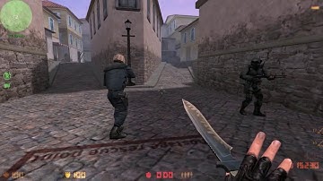 Counter-Strike: Condition Zero gameplay with Hard bots on Italy - Counter-Terrorist (Old - 2014)