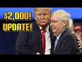 Trump and McConnell APPROVED $2,000 Stimulus Checks + Unemployment Benefits + SSI SSDI