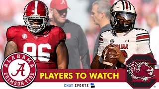 TEN Players To Watch For Alabama vs. South Carolina In Week 9 Ft. Tim Keenan & Daniel Hill