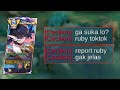 Match Penutup Akhir Season!! Berani Recall2 depan Ruby Langsung Auto Lock!!