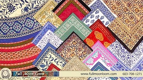 Bohemian Table Linens - Full Moon Loom Bohemian Table Linens