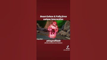 BeastGohan & Fully Jiren unique interaction #dragonball #dragonballz #dragonballsparkingzero #shorts