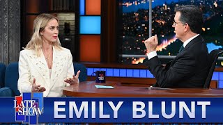 Emily Blunt Spends Holidays With “Sex Symbol” Stanley Tucci