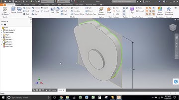 Modeling in Autodesk Inventor using a photo or picture