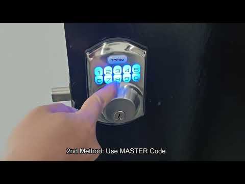 How To Unlock Teeho Lock From Outside and Inside