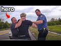 When Cops Get SAVED By Hero Civilians CAUGHT ON CAMERA