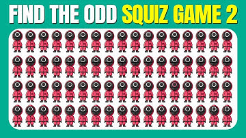 Vind de vreemde eend in de bijt - Squid Game 2 🐙🦑🎮 | 40 levels | Gemakkelijk, gemiddeld, moeilijk...