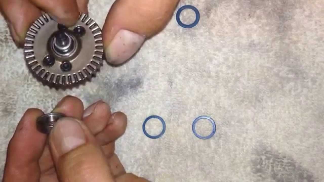 How to Replace Traxxas Slash 4x4 Rear Differential Bearings. YouTube
