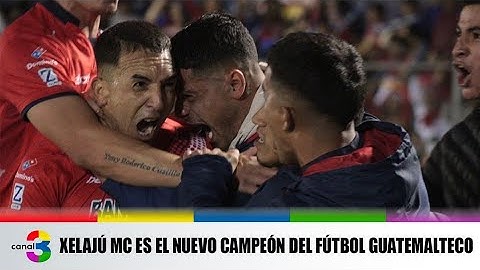 Xelajú MC es el nuevo campeón del fútbol guatemalteco