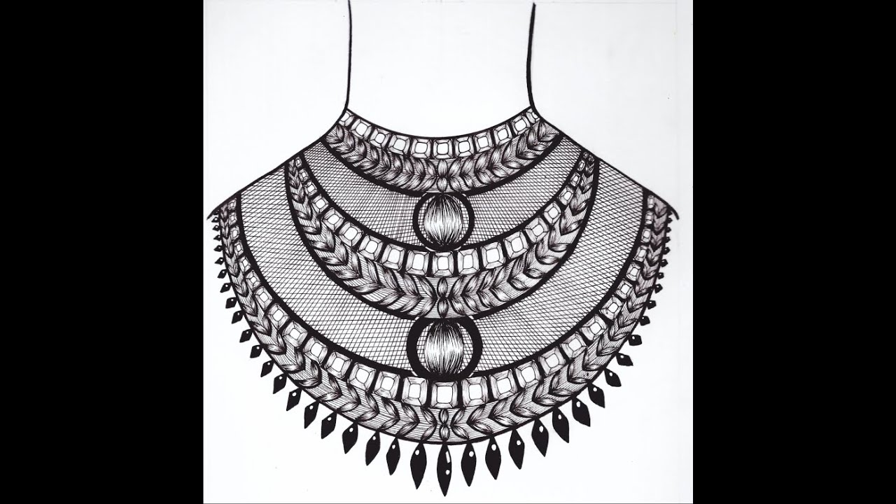 PPT - HOW TO DRAW JEWELLERY_ – PENCIL SKETCH OF JEWELLERY DESIGNS  PowerPoint Presentation - ID:11480925