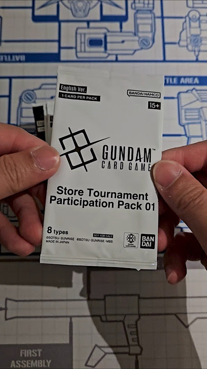 What you get for WINNING Gundam Store Tournaments | Gundam Card Game TCG