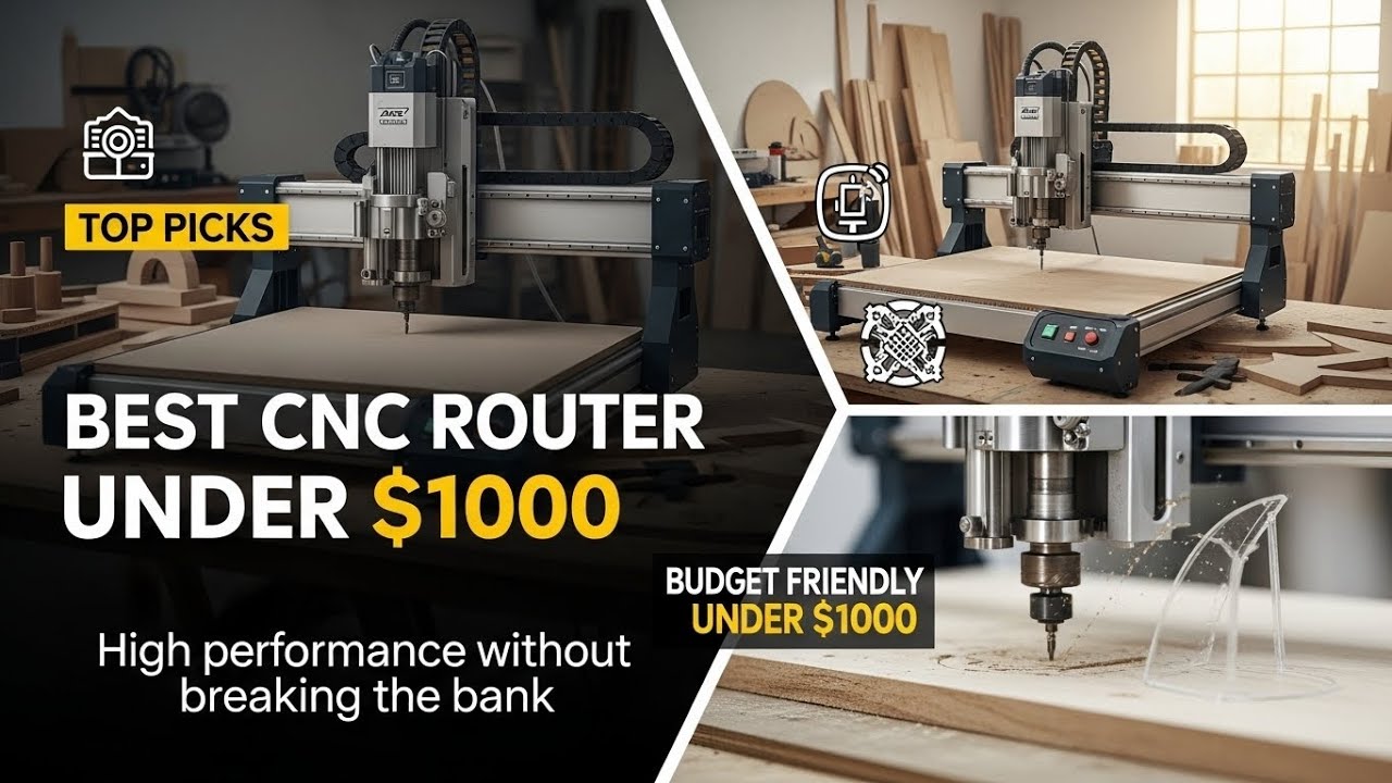 TOP 5 Best Cnc Router Under $1000 2026 | The Cnc Router Under $1000: My ...