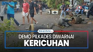 Demo Pilkades Diwarnai Kericuhan