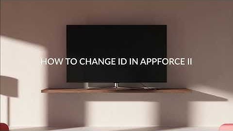 How To Change ID In Appforce II || GloriaForce || Android Tv Box