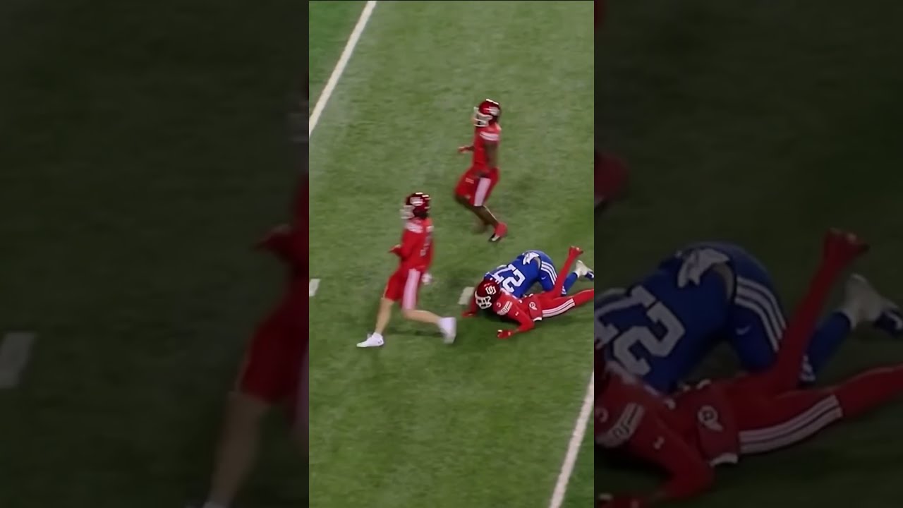 LJ Martin Great Run Against Utes