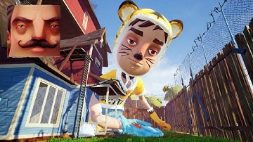 Hello Neighbor - My New Neighbor Big Aaron Tiger Act 2 Gameplay Walkthrough