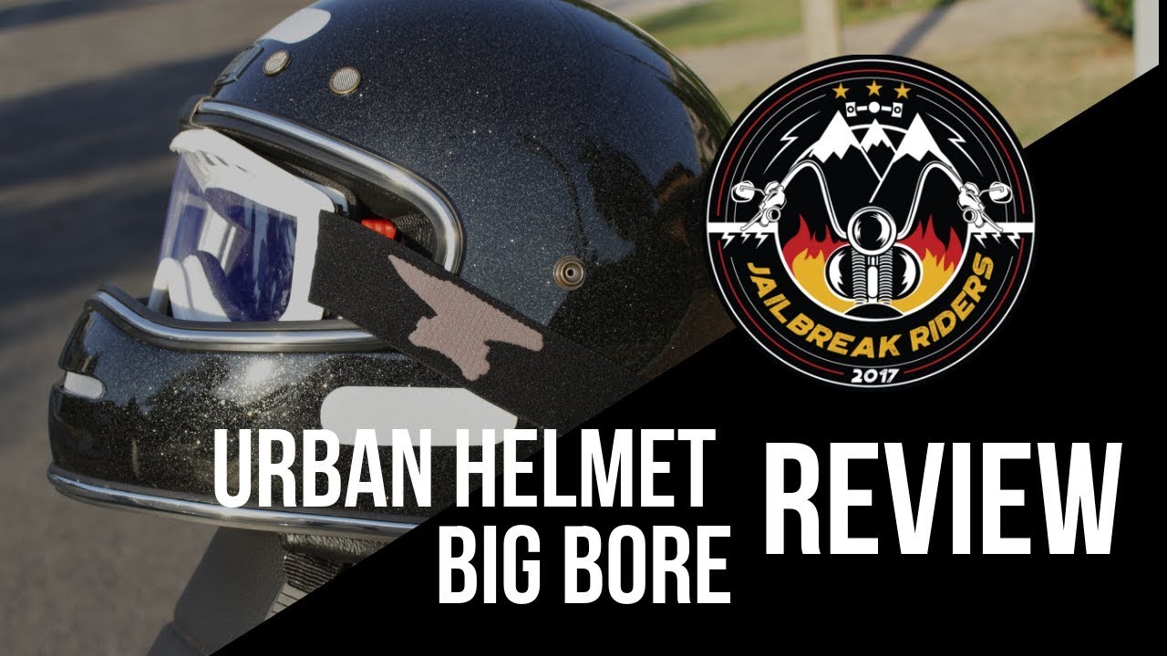 Review Urban Helmets BIG BORE Capacete Old School Fechado
