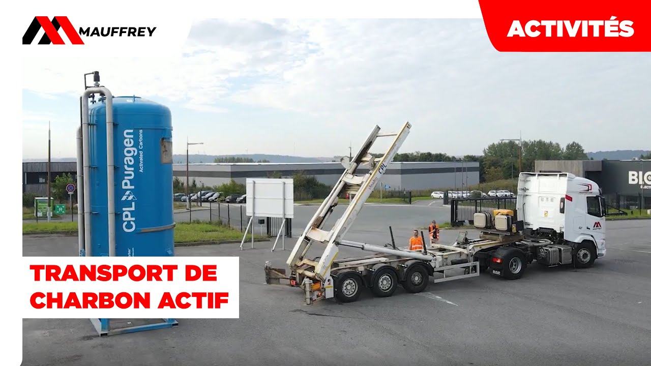 Transport de charbon actif_Activités Mauffrey