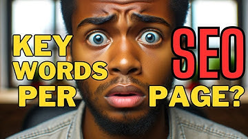How many SEO keywords per page? (2024)