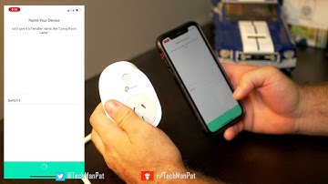 Hoe je de TP-Link Smart Plug HS100 instelt | Tech Man Pat