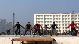 chandigarh university (practice time :p) WHY SO SERIOUS  dance crew
