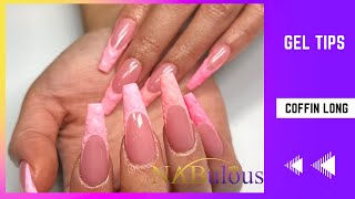 Coffin Long Gel X - Coffin Shape Long Length Soft Gel Nails Wholesale Deals Gel x Coupons screenshot 3