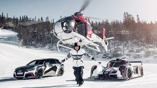 Supercar Drifting Uphill in Snow - Behind the Scenes - Team Betsafe