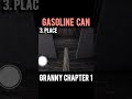 GRANNY 1 Gasoline Can All places 🔥#shorts #granny1 #gaming #horror #gasoline #place #dvloper