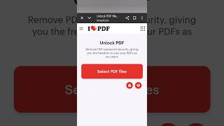 How to remove password from PDFs #youtube #youtubeshorts #viral #trending #technology #pdf #solution