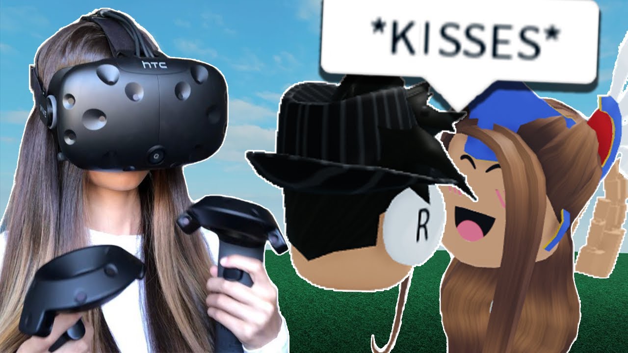 Roblox Vr Hands Kissing People Facecam Youtube - how to play roblox vr hands on phone