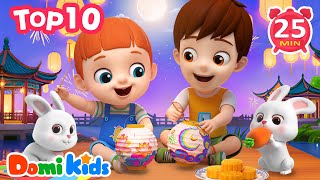 Download Lagu Domi Kids TOP 10 Kids Songs!🎵| Happy Mid-Autumn Festival! | Fun Nursery Rhymes \u0026 Kids Songs MP3 Download Lagu Domi Kids TOP 10 Kids Songs!🎵| Happy Mid-Autumn Festival! | Fun Nursery Rhymes \u0026 Kids Songs MP3