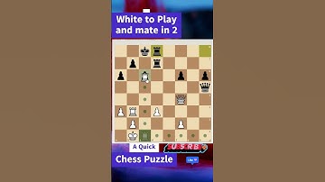 Unleash Your Inner Chess Genius: White to Play and Win in 2 Moves | Chess Puzzles to puzzle you