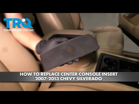 How to Replace Center Console Insert 2007-2013 Chevrolet Silverado