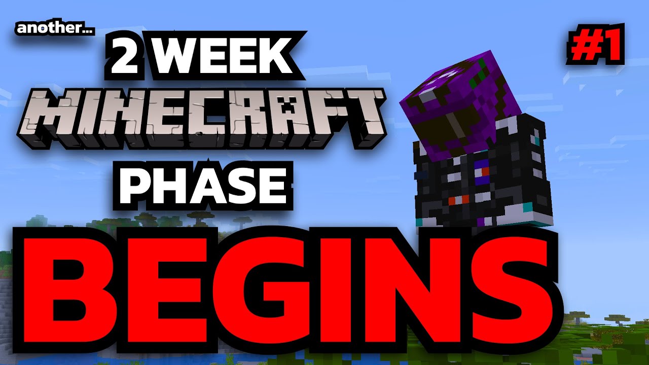 the start of my 2 week minecraft phase - YouTube