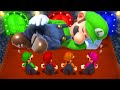 Mario Party 9 Minigames - Luigi vs Luigi vs Luigi vs Luigi (Master CPU)