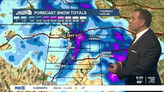 Utah's Weather Authority | Tuesday morning forecast