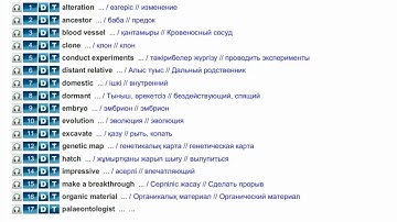 Action 10  Module 1  DNA  WORDS