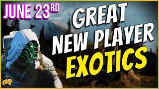 NEW Players DO NOT SKIP a visit to XUR this weekend June 23rd - Destiny 2