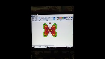Ms paint me butterfly 🦋 bnaye | in computer | #viralvideo #trending