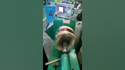 coil winding machine for hv wires working