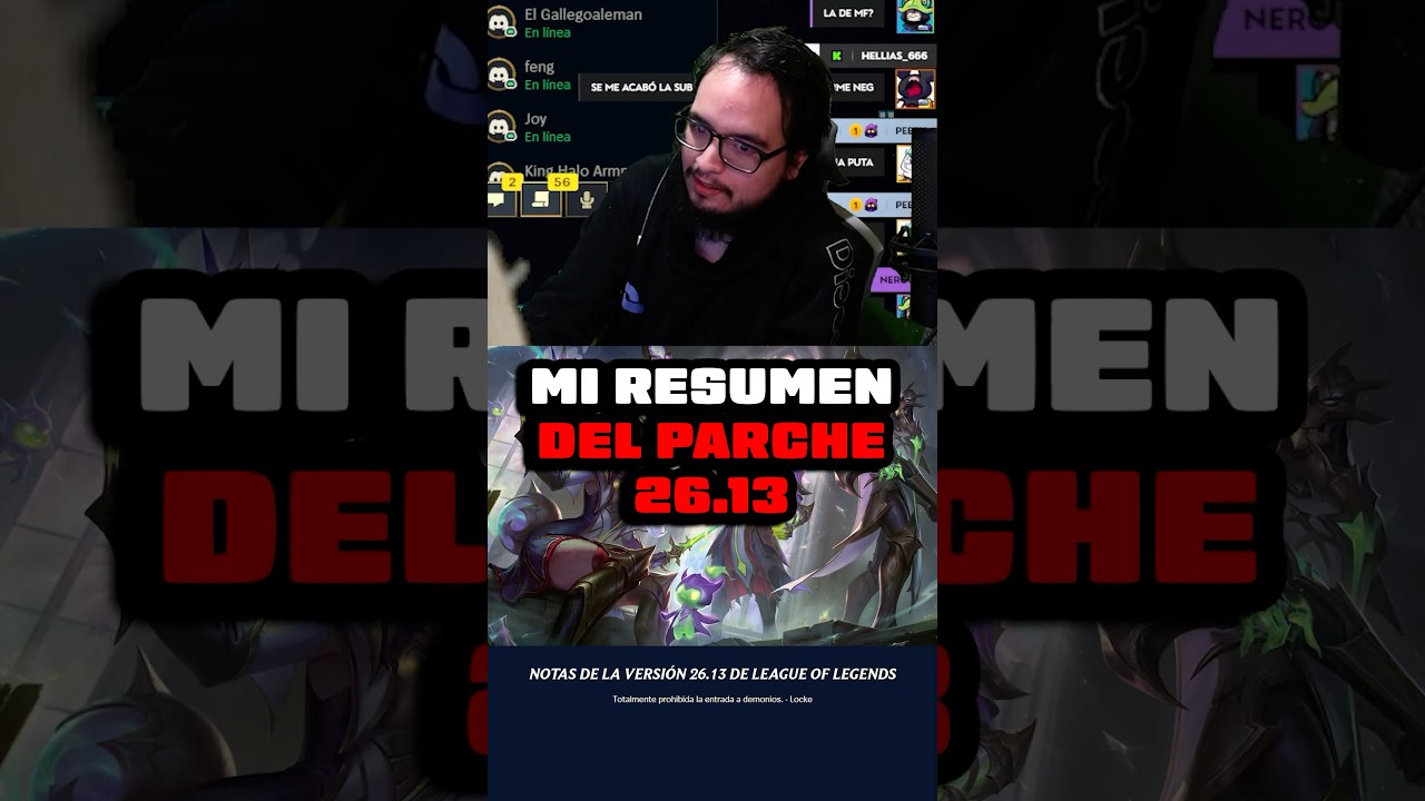 MI RESUMEN DEL PARCHE 26.13