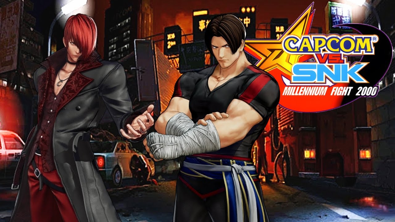Capcom vs SNK: Millennium Fight 2000 - Iori & Kim Playthrough!