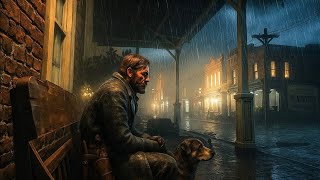 10+ Hours RDR 2 Thunderstorm Ambient ASMR Arthur Morgen Resting on a chair while Thunderstorm