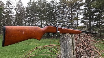 Cover Image for Marlin model 81 Bolt action .22 Review